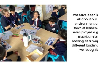 Learning all about Blackburn.