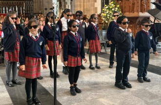 Choir performs at Blackburn Cathedral
