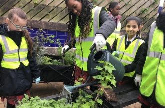 Gardeners make over Blackburn Station
